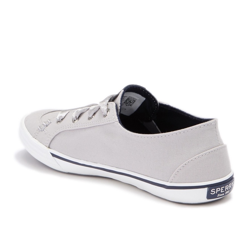 Sperry Lounge Satin Lace Sneaker Size 7.5